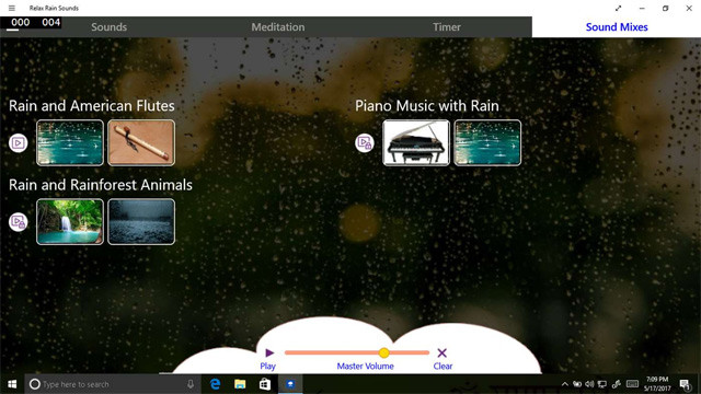 Relaxing music playback applications on Windows 10 Picture 8