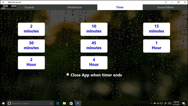 Relaxing music playback applications on Windows 10 Picture 9
