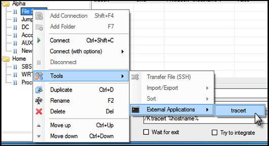 Remote connection management with mRemote Connection Manager Picture 6