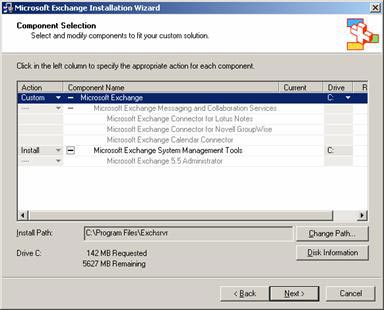 Remote Exchange 2003 administration Picture 12