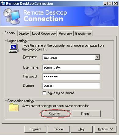 Remote Exchange 2003 administration Picture 17
