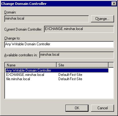 Remote Exchange 2003 administration Picture 6