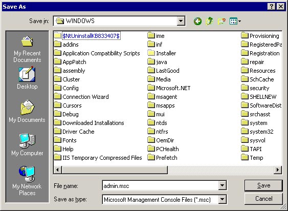 Remote Exchange 2003 administration Picture 8