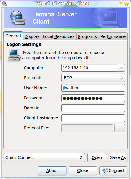 Remotely connect to Windows 7 desktop from Linux computer Picture 3