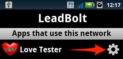 Remove ads, spam in the Android device's notification bar Picture 12
