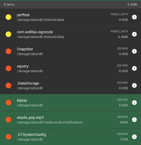 Remove dead files of deleted applications to free up memory on Android Picture 7