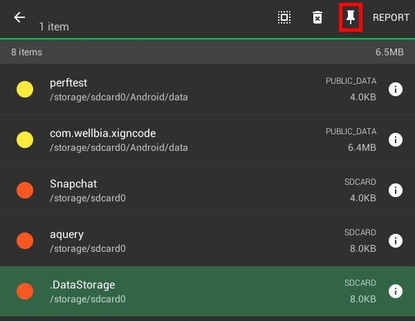 Remove dead files of deleted applications to free up memory on Android Picture 8
