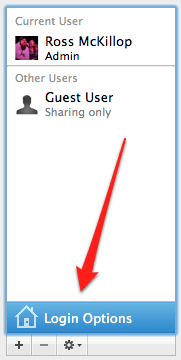Remove the Login Window section from the OS X Lion menu bar Picture 6