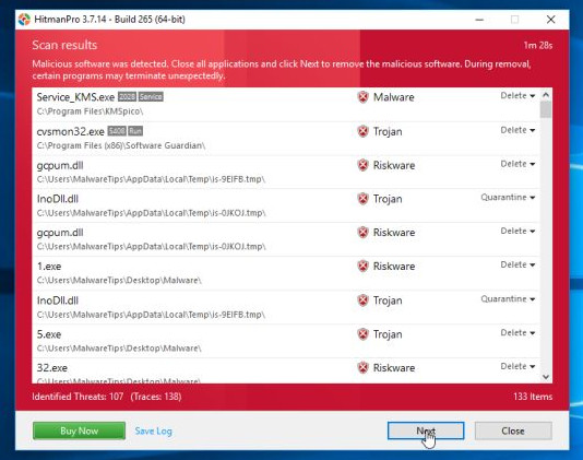 Remove the root of Search navigation. myprivacyswitch. com on the browser Picture 14