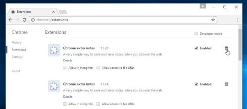 Remove the root of Search navigation. myprivacyswitch. com on the browser Picture 17