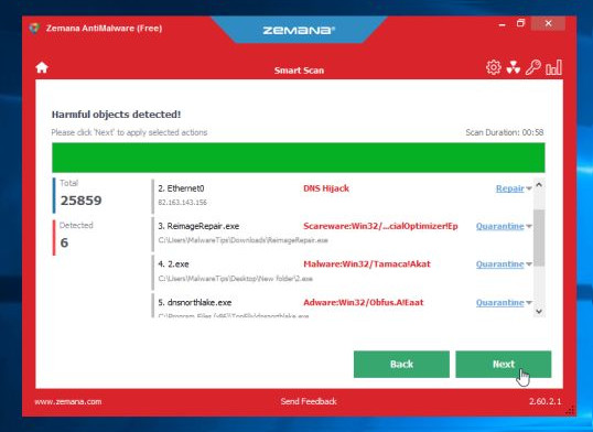 Remove the root of Search navigation. myprivacyswitch. com on the browser Picture 5