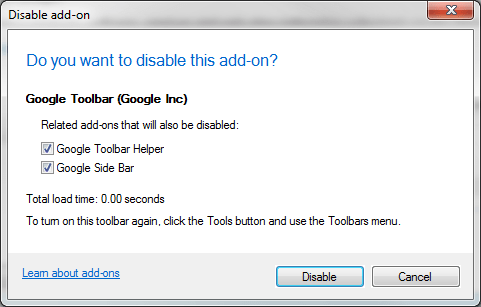 Remove Toolbar browser in Internet Explorer Picture 5