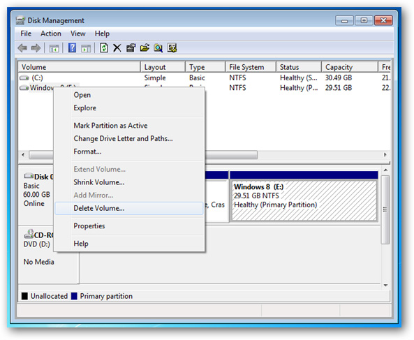Remove Windows 8 from dualboot system Picture 7