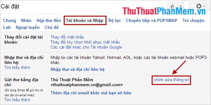 Rename users in Gmail, Yahoo and Outlook Picture 2