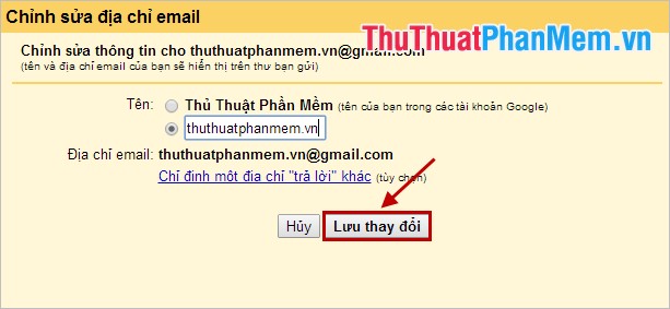 Rename users in Gmail, Yahoo and Outlook Picture 3