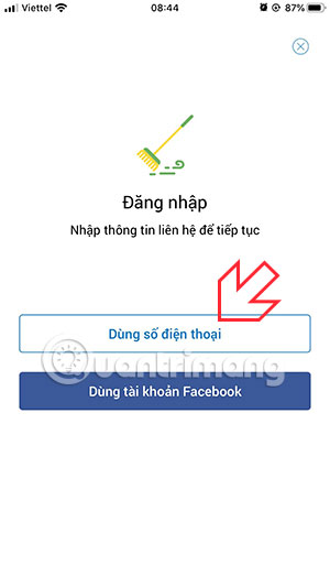 Rent a quick maid with the JupViec application on the phone Picture 2