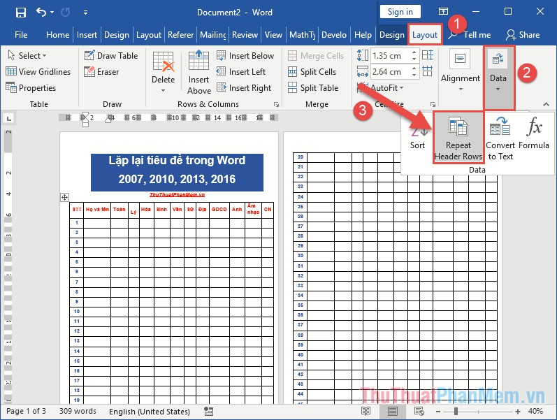 How To Repeat A Template In Microsoft Word Free Word Template