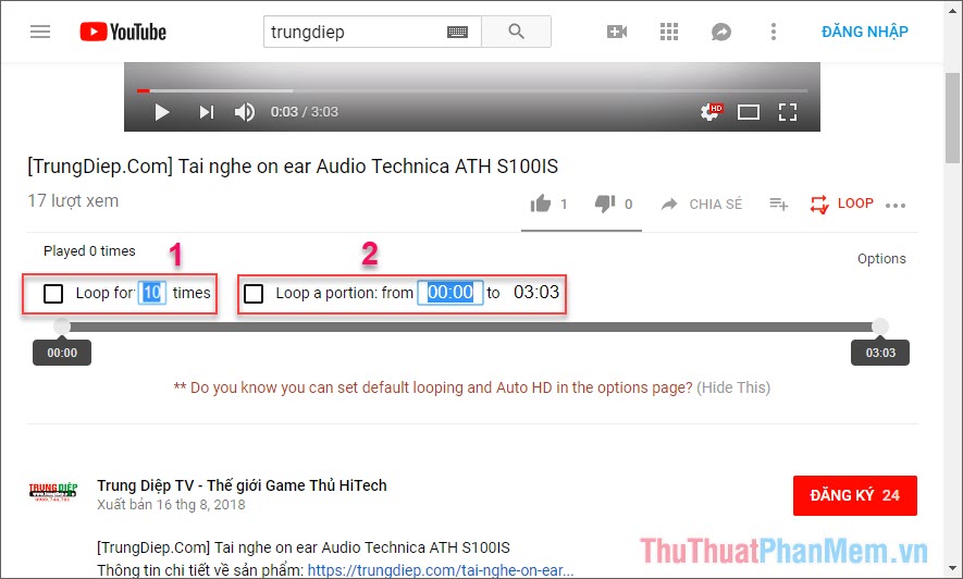 Repeat Youtube - How to automatically replay Videos on Youtube Picture 10