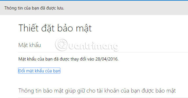 Replace password for Hotmail account Picture 6