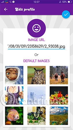 Replace the remote wallpaper on Android with Pimp my Wall Picture 8