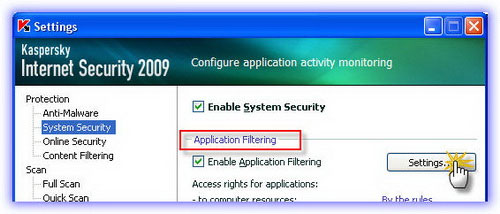 'Rescue' for Kaspersky blocked application Picture 2