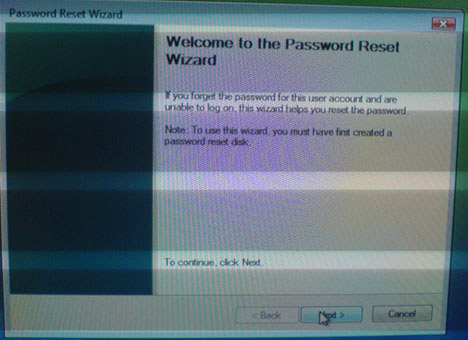 Reset account password in Vista Picture 10