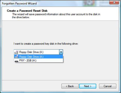 Reset account password in Vista Picture 4