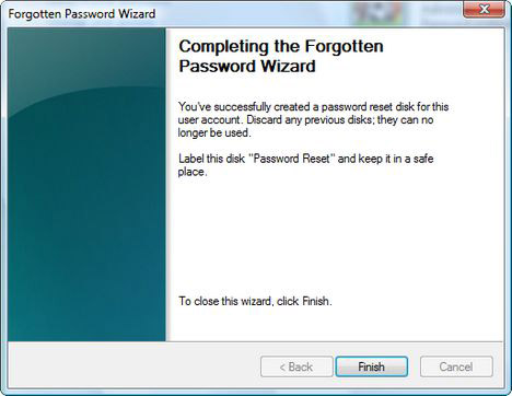 Reset account password in Vista Picture 7