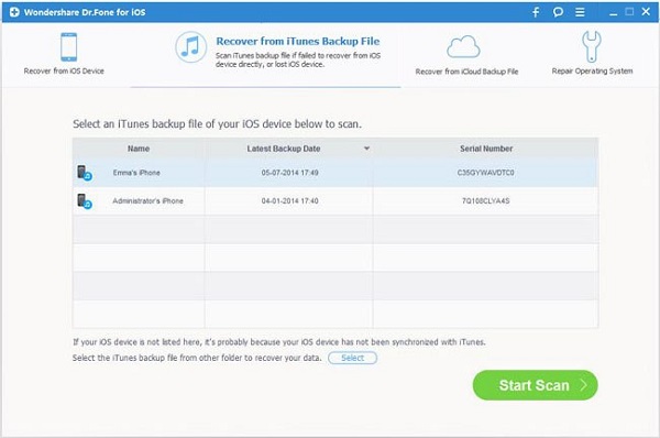 Restore deleted contacts on iPhone phones Picture 7