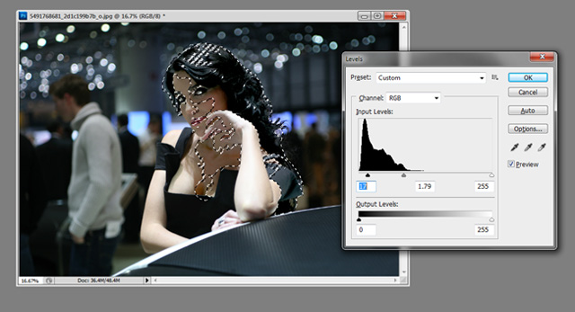 Restore details from the dark areas of the image Picture 14