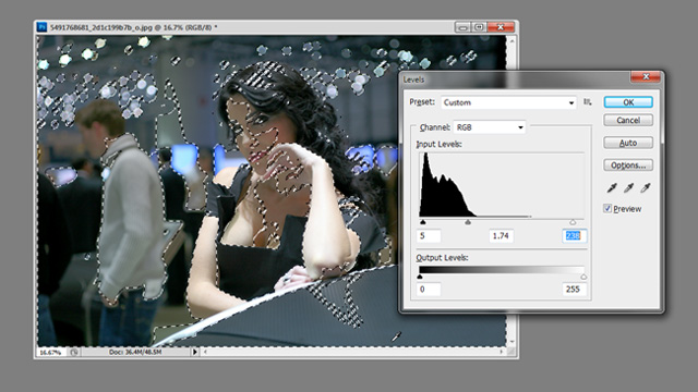 Restore details from the dark areas of the image Picture 9