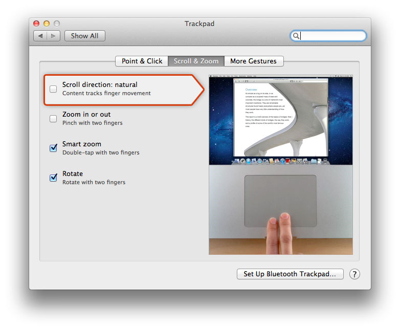 Restore some functions in Mac OS X Lion Picture 1