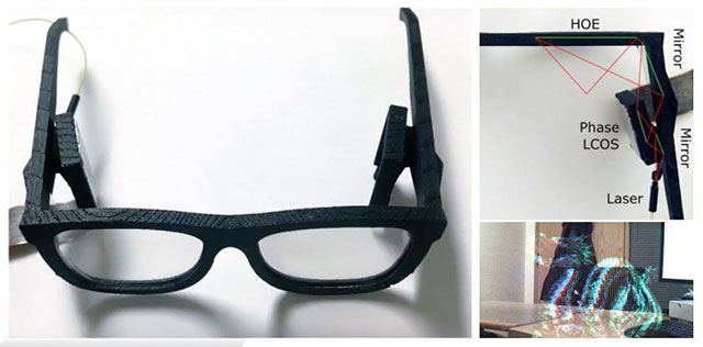 Reveal the augmented reality glasses of Microsoft Research Picture 1