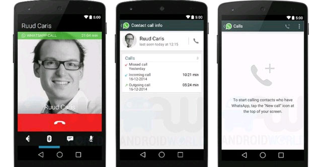 Reveal the calling feature on WhatsApp Picture 1