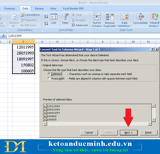 Reveal the secret for importing and converting date formats in Excel Picture 2