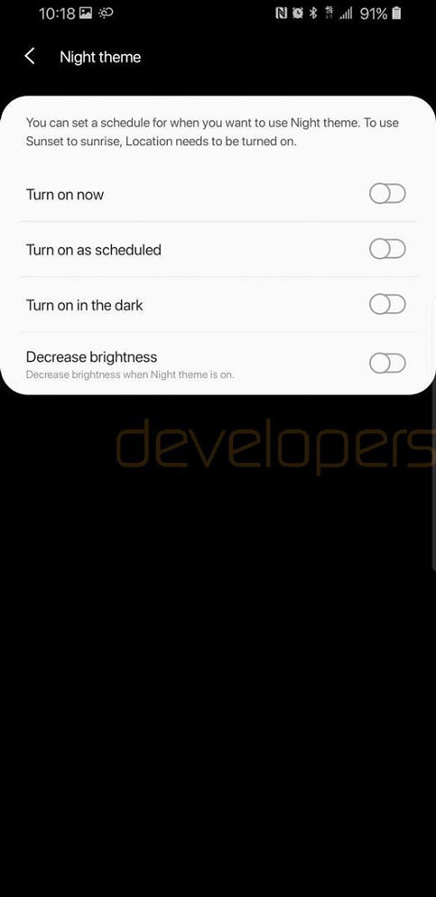 Revealing the Samsung Experience 10 new interface customized with Android 9 Pie Picture 8