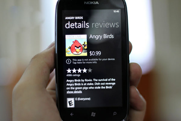 Review Nokia Lumia 610 Picture 17