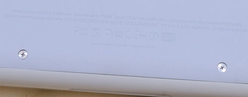 Review profile Apple Macbook Unibody Plastic Picture 15