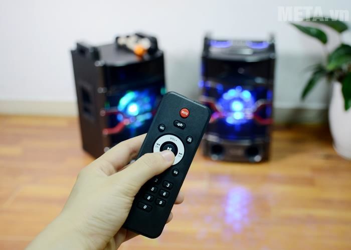 Review speaker karaoke Microtek MTK - 04 _ great bluetooth speakers for events, karaoke bars Picture 4