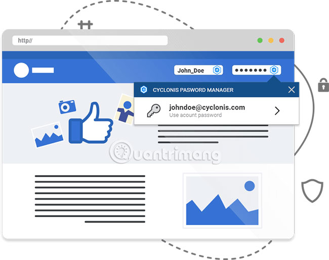 Review the Cyclonis Password Manager password manager Picture 2