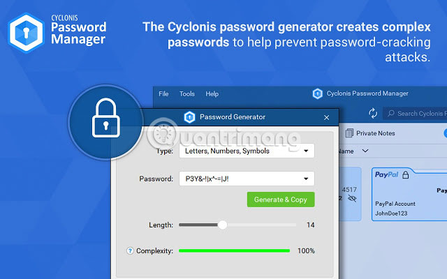Review the Cyclonis Password Manager password manager Picture 3