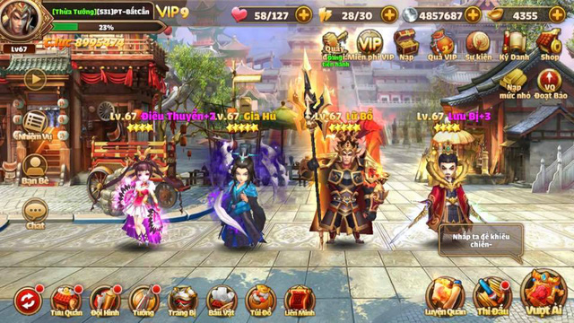Review Three Kingdoms War Chien - General card game that 'hot' no less immersive Picture 1