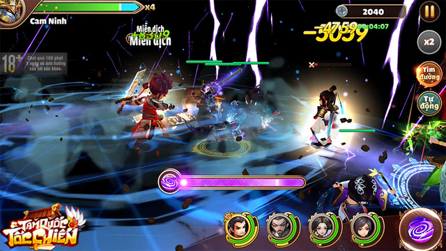 Review Three Kingdoms War Chien - General card game that 'hot' no less immersive Picture 5