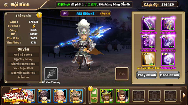 Review Three Kingdoms War Chien - General card game that 'hot' no less immersive Picture 6