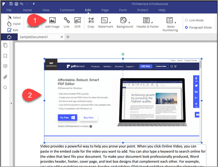 Review Wonderershare PDFelement 6 - An affordable alternative to Adobe Acrobat, full featured Picture 5