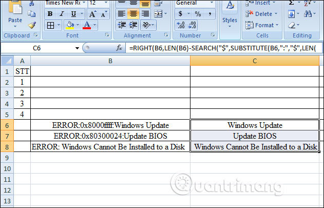 RIGHT function, how to use the right-cut string function in Excel Picture 9