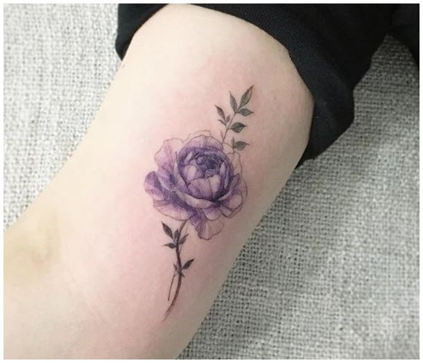Rose tattoo - The most beautiful rose tattoo patterns Picture 115