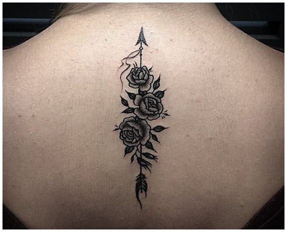 Rose tattoo - The most beautiful rose tattoo patterns Picture 26
