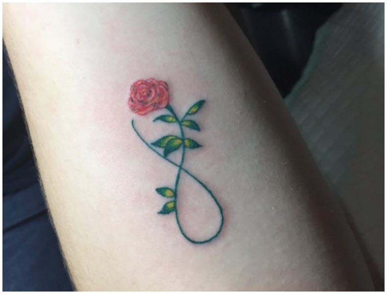 Rose tattoo - The most beautiful rose tattoo patterns Picture 72