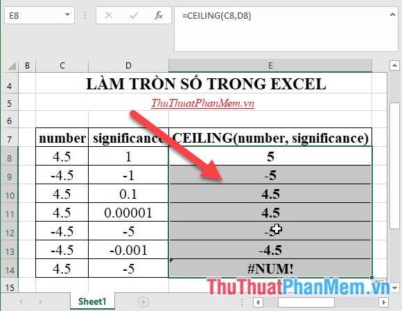 Round a number in Excel (ROUND function) Picture 7
